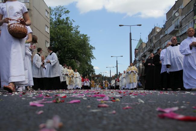 Centralna procesja Bożego Ciała we Wrocławiu