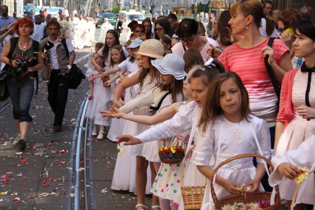 Centralna procesja Bożego Ciała we Wrocławiu