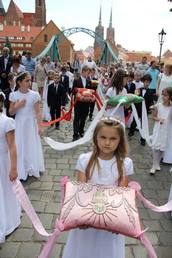 Centralna procesja Bożego Ciała we Wrocławiu