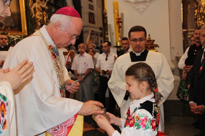 Boże Ciało w Łowiczu - Eucharystia