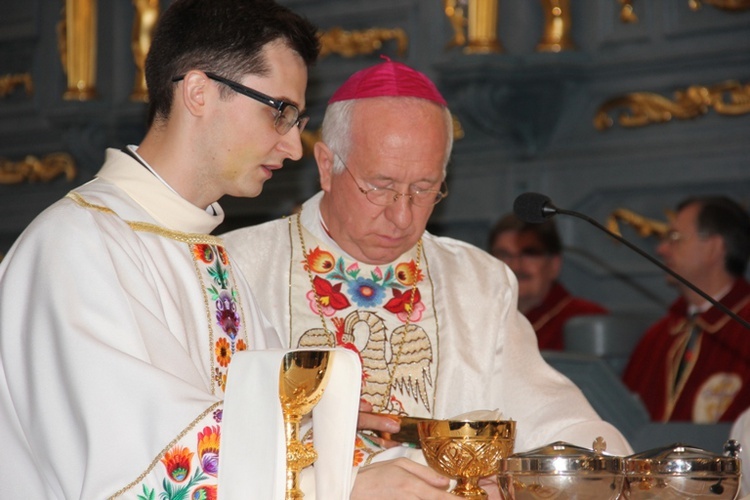 Boże Ciało w Łowiczu - Eucharystia