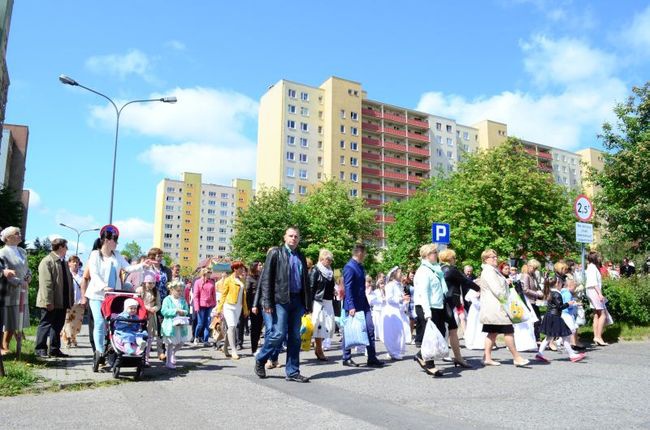 Procesja Bożego Ciała w Słupsku