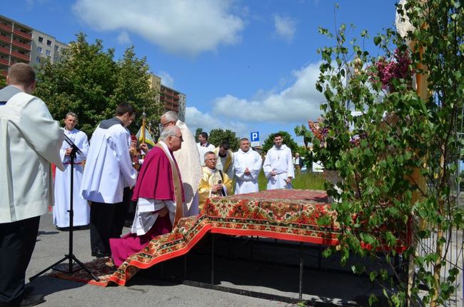 Procesja Bożego Ciała w Słupsku