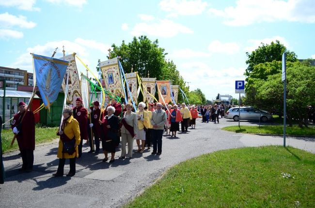 Procesja Bożego Ciała w Słupsku