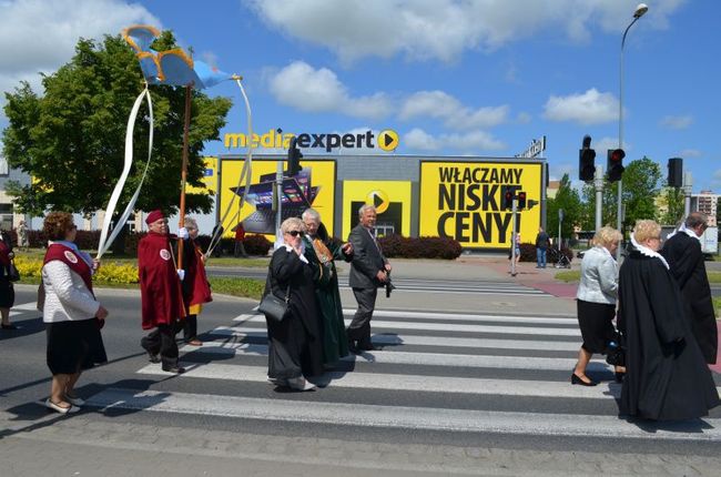 Procesja Bożego Ciała w Słupsku