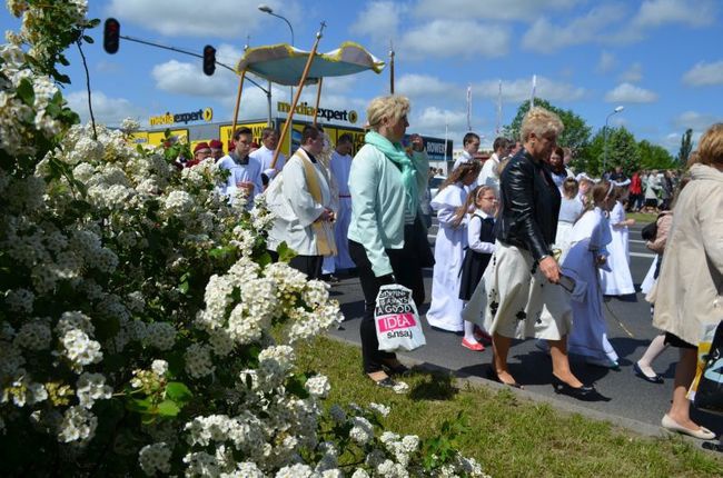 Procesja Bożego Ciała w Słupsku