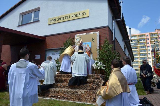 Procesja Bożego Ciała w Słupsku