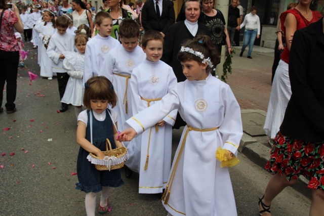 Procesja Bożego Ciała ulicami Bielska-Białej