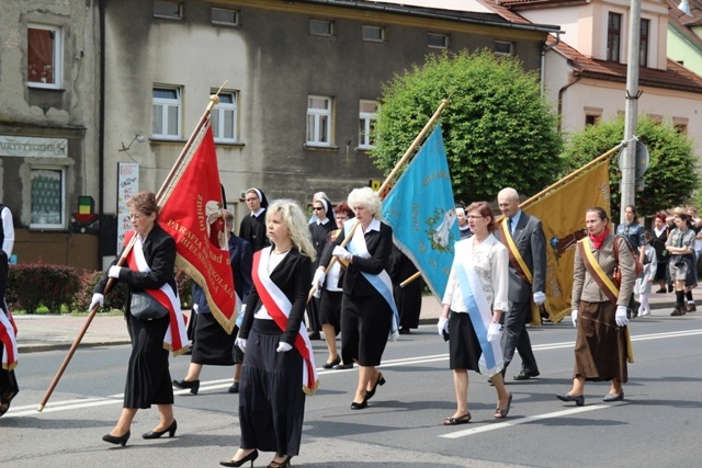 Procesja Bożego Ciała ulicami Bielska-Białej