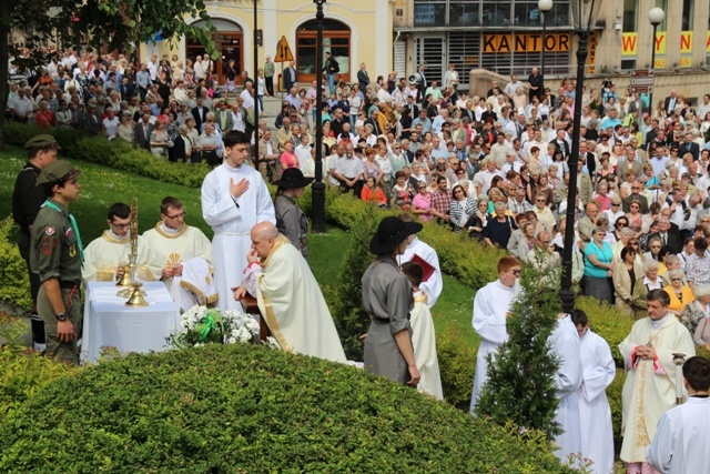 Procesja Bożego Ciała ulicami Bielska-Białej