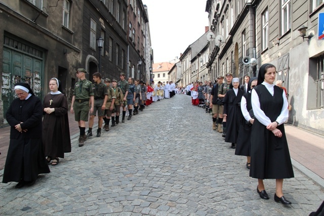 Procesja Bożego Ciała ulicami Bielska-Białej