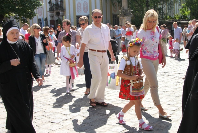 Z Chrystusem na ulicach w Trzebnicy