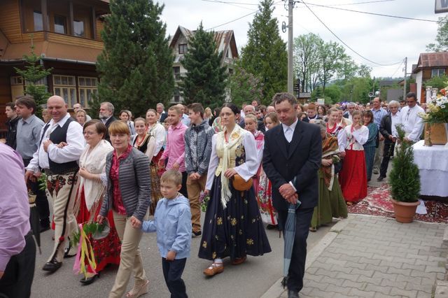 Boże Ciało w Poroninie