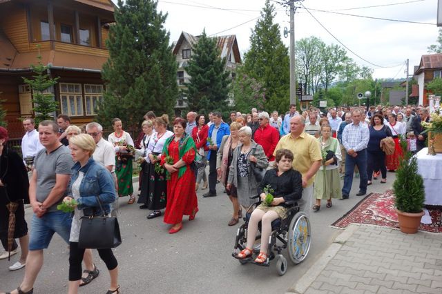 Boże Ciało w Poroninie