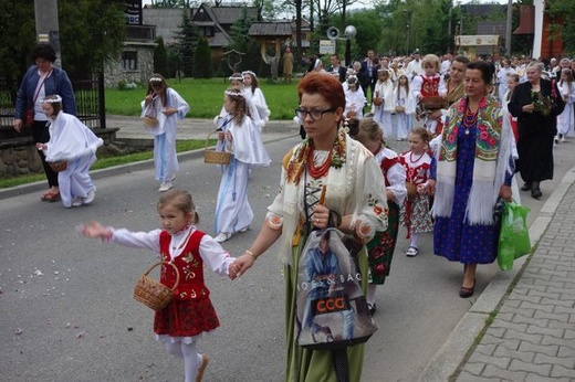 Boże Ciało w Poroninie