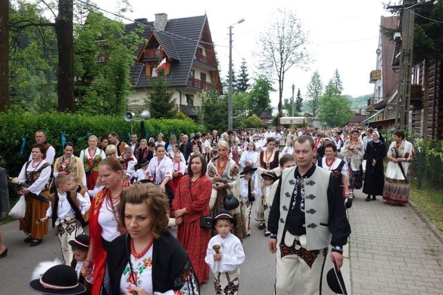 Boże Ciało w Poroninie