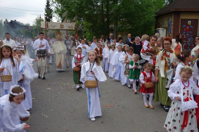 Boże Ciało w Poroninie