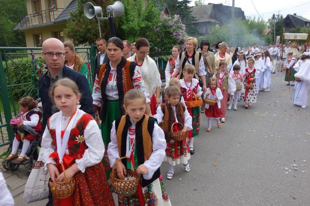 Boże Ciało w Poroninie