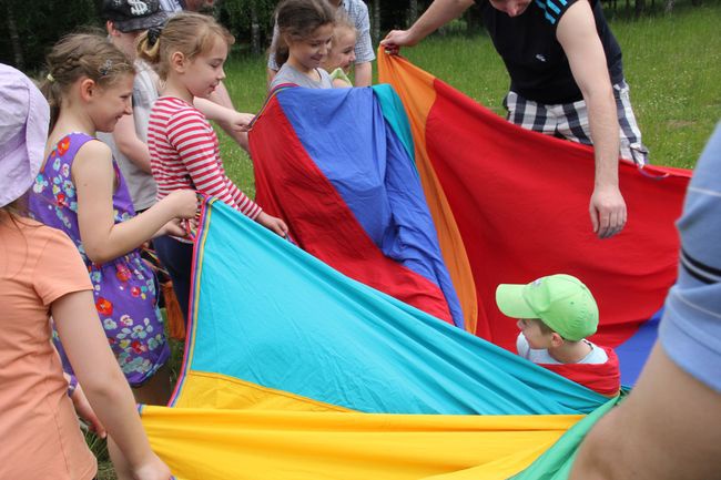 Piknik dla dzieci z parafii Józefa Rzemieślnika w Koszalinie