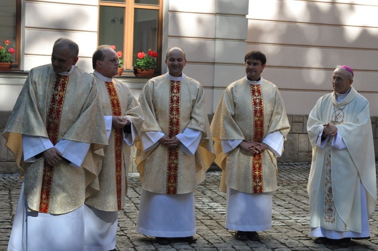 Nawiedzenie w domu biskupów tarnowskich