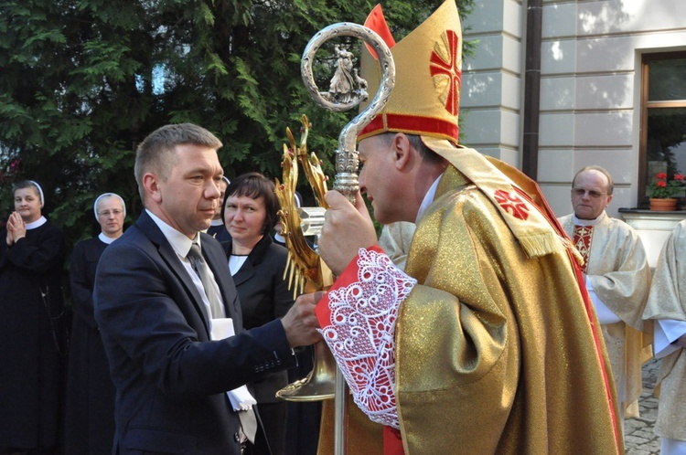 Nawiedzenie w domu biskupów tarnowskich