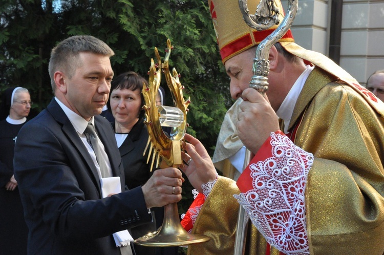 Nawiedzenie w domu biskupów tarnowskich