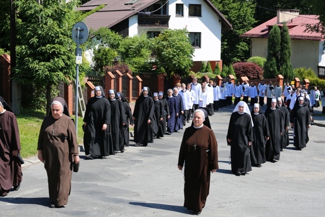 Procesja z relikwiami św. Jana Sarkandra