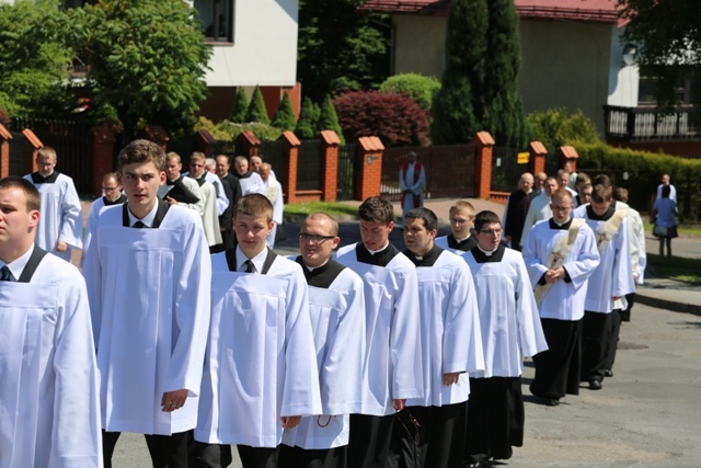 Procesja z relikwiami św. Jana Sarkandra