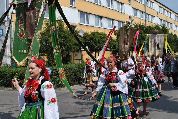 Procesja eucharystyczna w Łowiczu