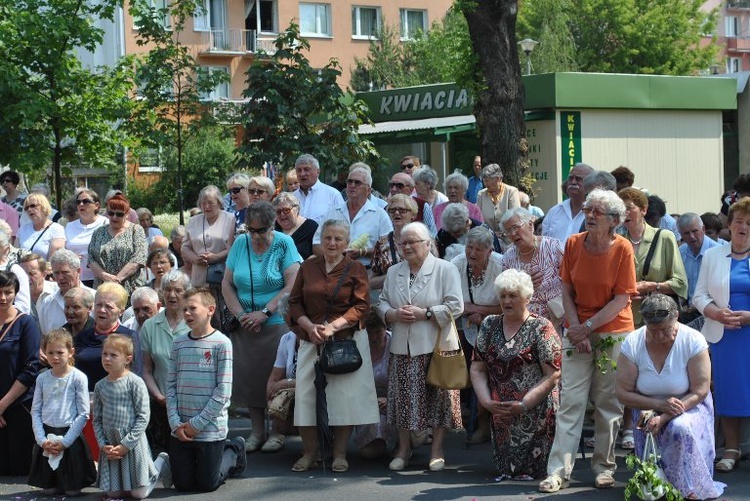 Procesja eucharystyczna w Łowiczu