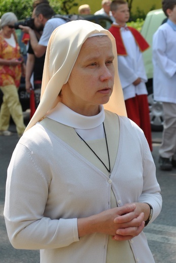 Procesja eucharystyczna w Łowiczu