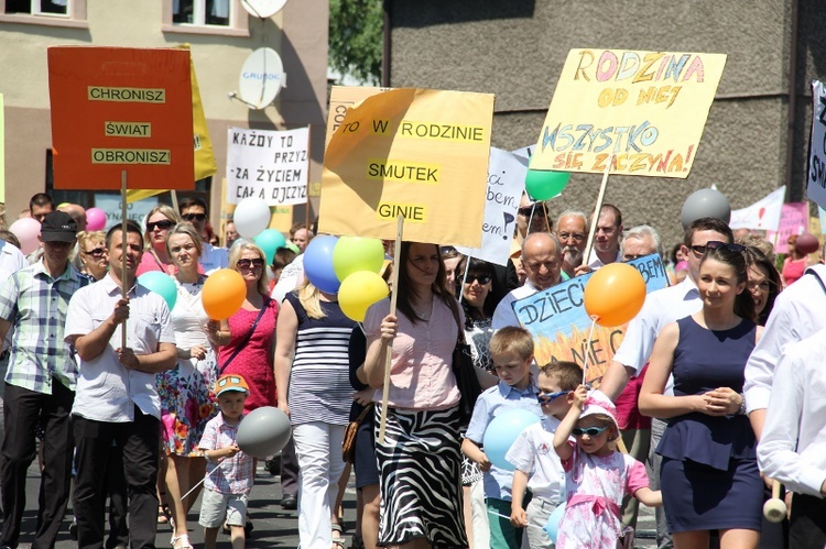 IV Marsz dla Życia i Rodziny - Wodzisław Śl. 2015