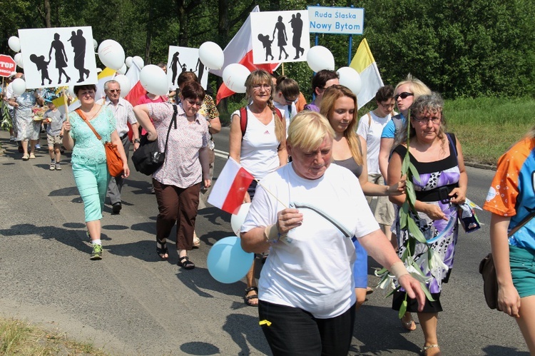 II Marsz dla Jezusa i Rodziny w Rudzie Śl.