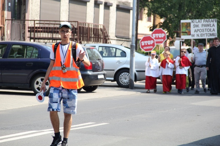 II Marsz dla Jezusa i Rodziny w Rudzie Śl.