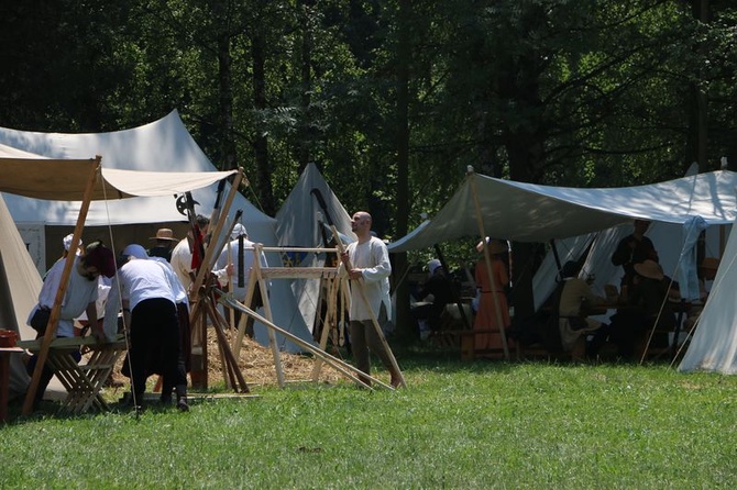 VI Zjazd Rycerstwa Chrześcijańskiego w Chorzowie - Skansen