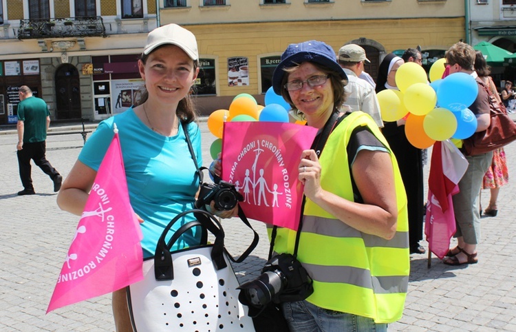 Cieszyn: ostatnie chwile przed marszem dla rodziny