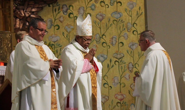 Bp Joseph Ponniah ze Sri Lanki na Złotych Łanach