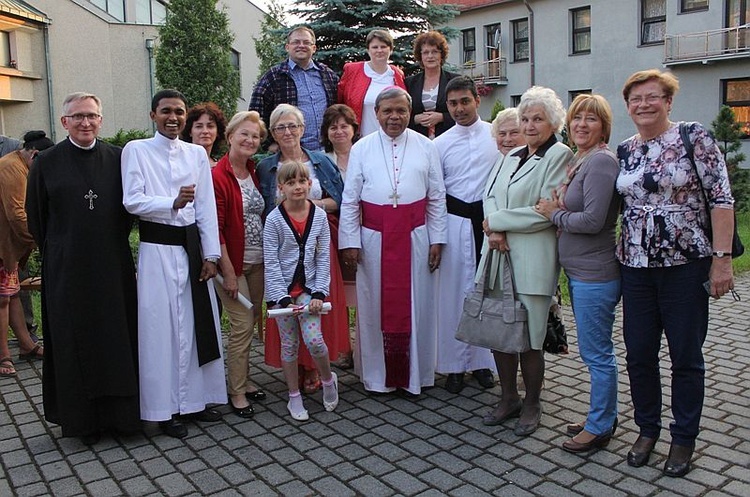 Bp Joseph Ponniah ze Sri Lanki na Złotych Łanach