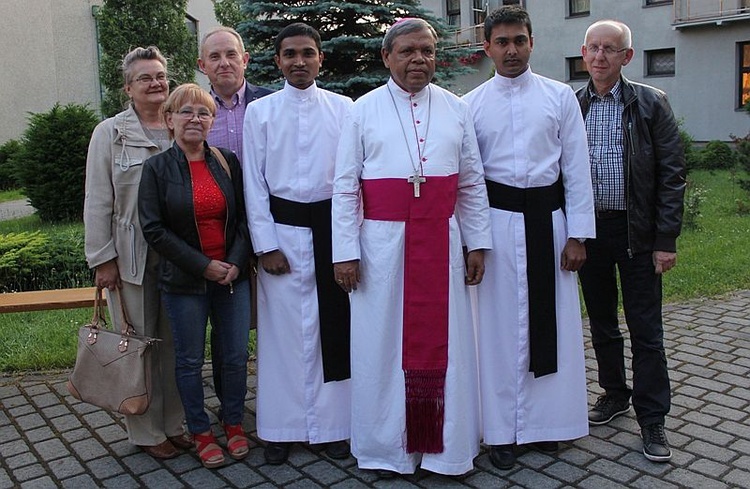 Bp Joseph Ponniah ze Sri Lanki na Złotych Łanach