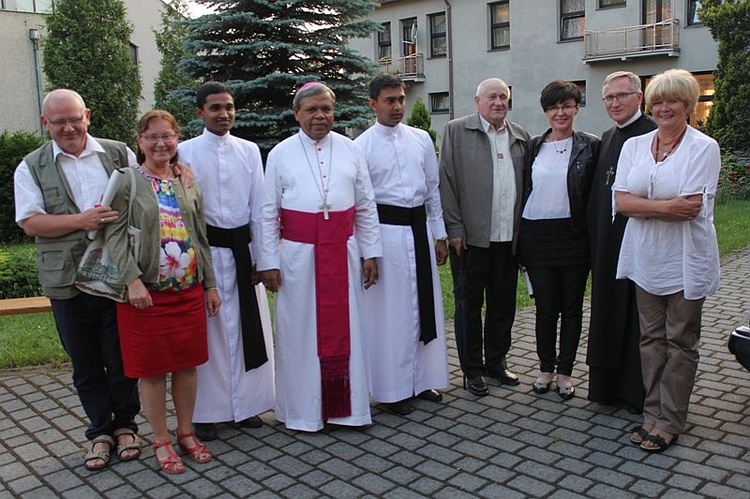 Bp Joseph Ponniah ze Sri Lanki na Złotych Łanach