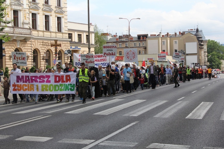 II Marsz dla Życia i Rodziny w Bielsku-Białej - cz. 1