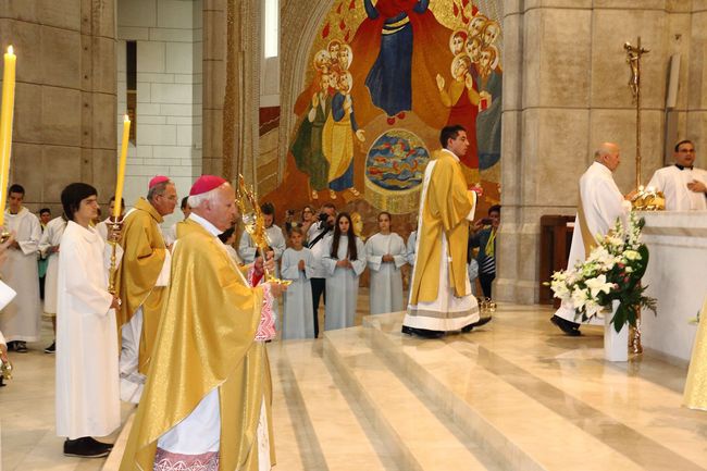 Pielgrzymka Węgrów do sanktuarium Jana Pawła II w Krakowie