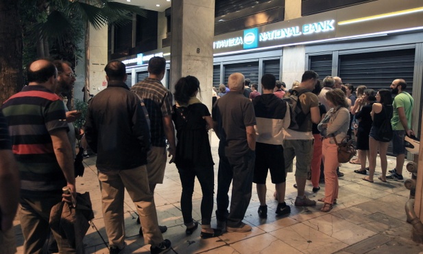 Greckie banki zamknięte