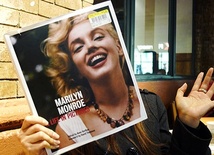 Z twarzą Marilyn Monroe we Wrocławiu