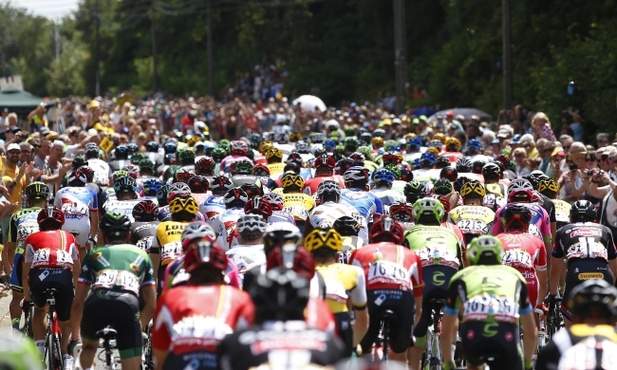 Machina Tour de France stanęła