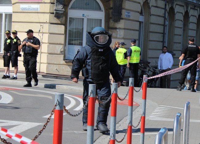 Ćwiczenia krakowskich służb