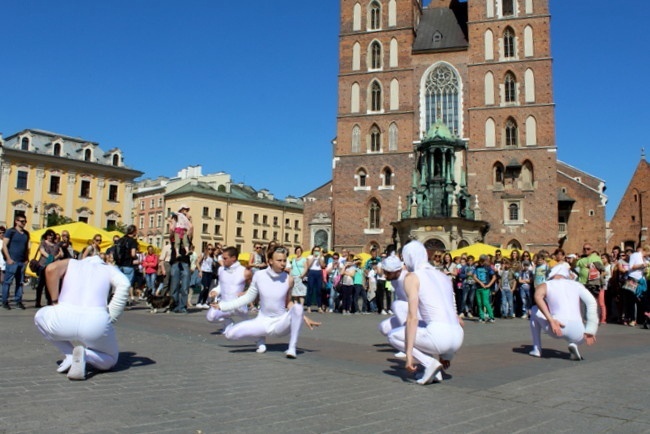 Festiwal teatrów ulicznych w Krakowie - sobota