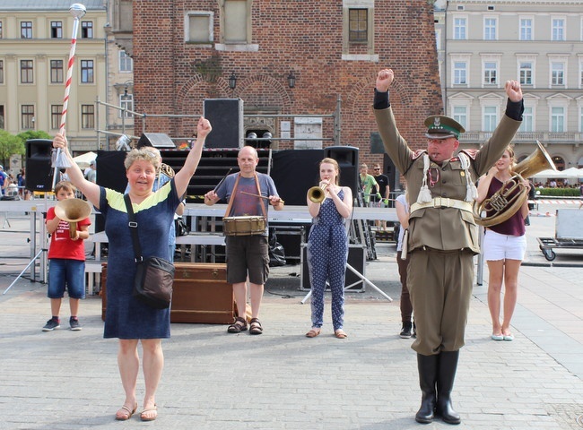 Festiwal teatrów ulicznych w Krakowie - niedziela