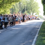 70. Pielgrzymka Rybnicka - dzień drugi - w drodze