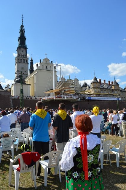 Górale na Jasnej Górze 